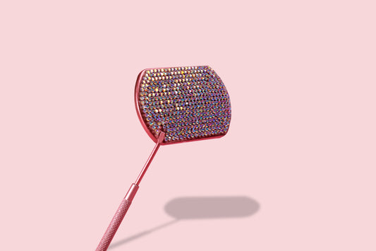 Lash Check Mirror – Rosa | Kontrollspiegel für Wimpernverlängerung