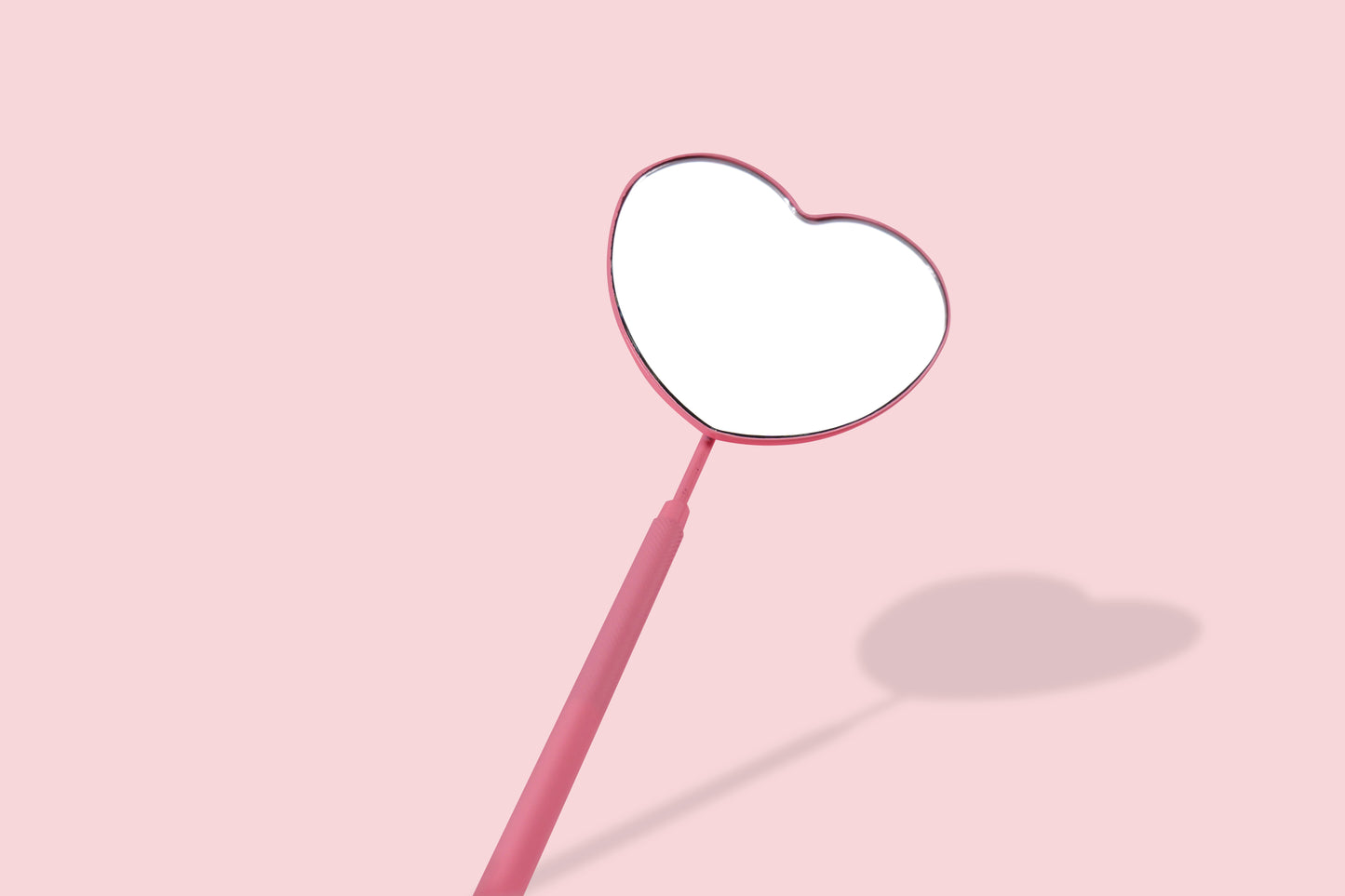 Lash Check Mirror – Rosa | Kontrollspiegel für Wimpernverlängerung