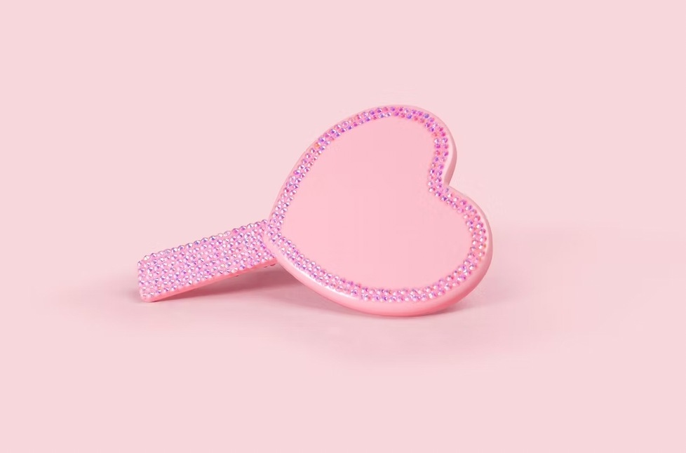 Pink Sweetheart Mirror | Beauty Kunden-Spiegel